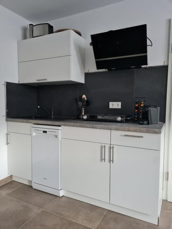 Meet & Greet Am Radfernweg E-Bike Modern Apartment Erfurt Bagian luar foto